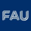 Logo der Friedrich-Alexander-Universität Erlangen-Nürnberg (FAU) mit den Initialen 'FAU' in stilisierter Schrift. Das Logo zeigt den Schriftzug 'Friedrich-Alexander-Universität Erlangen-Nürnberg' und ist in den Farben Blau und Weiß gehalten.